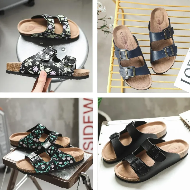 Designer de luxe Slippers femme sandales channeaux Chaussures femelles décontractées Mules Flats glissa
