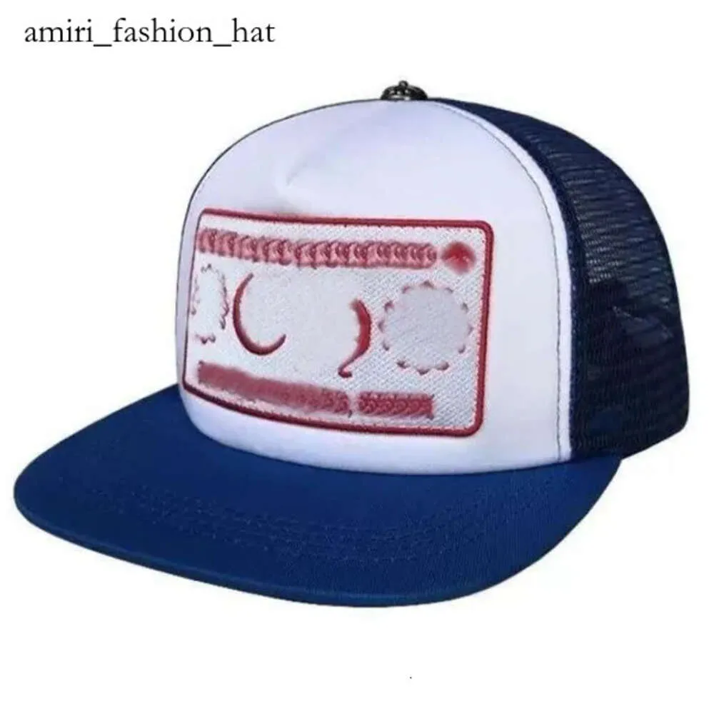 Chromees Hearts Moda Trend Beyzbol Çiçeği 23SS Ch Cross Hearts Mens Snapbacks Mavi Şapkalar Yüksek Kadınlar Siyah Kalite Kapalı Beyaz Tasarımcı Marka Kapakları Chrome 506