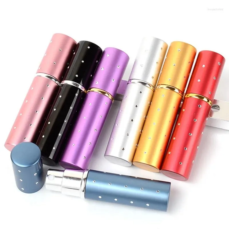 Storage Bottles 5ml Perfume Atomizer Empty Refillable Travel Portable Parfum Bottle Mini Aluminum Men Women Original Spray Cosmetic