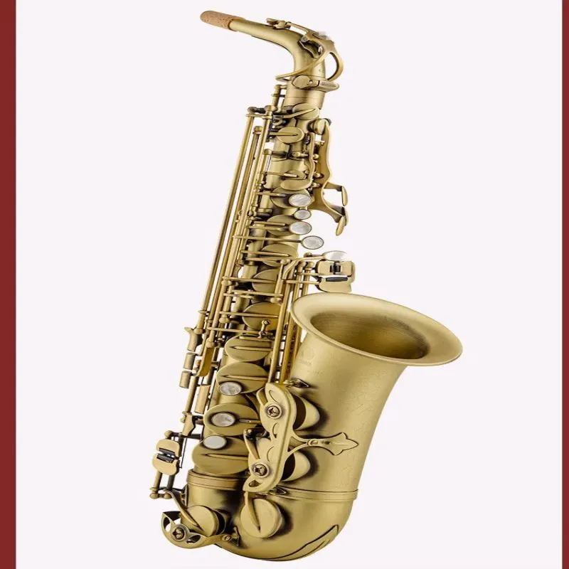 Japanese YAS 62 Alto Saxophone Retro Technology Wind Instrument Mässingstillverkning Full uppsättning tillbehör i realtidsfotograer