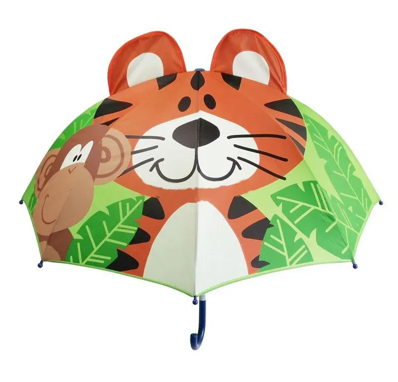 33 Styles Lovely Cartoon animal Design Umbrella For Kids children High Quality 3D Creative Umbrella baby Sun umbrella