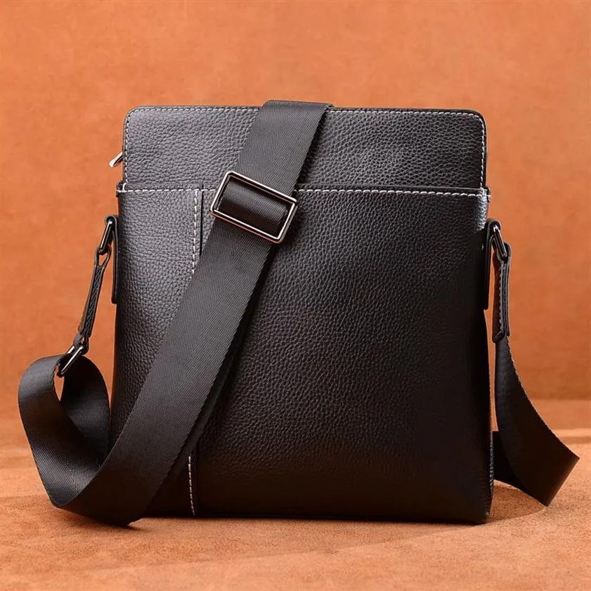 2020 leather men's shoulder bag Messenger bags leisure handbag business man bags252Z