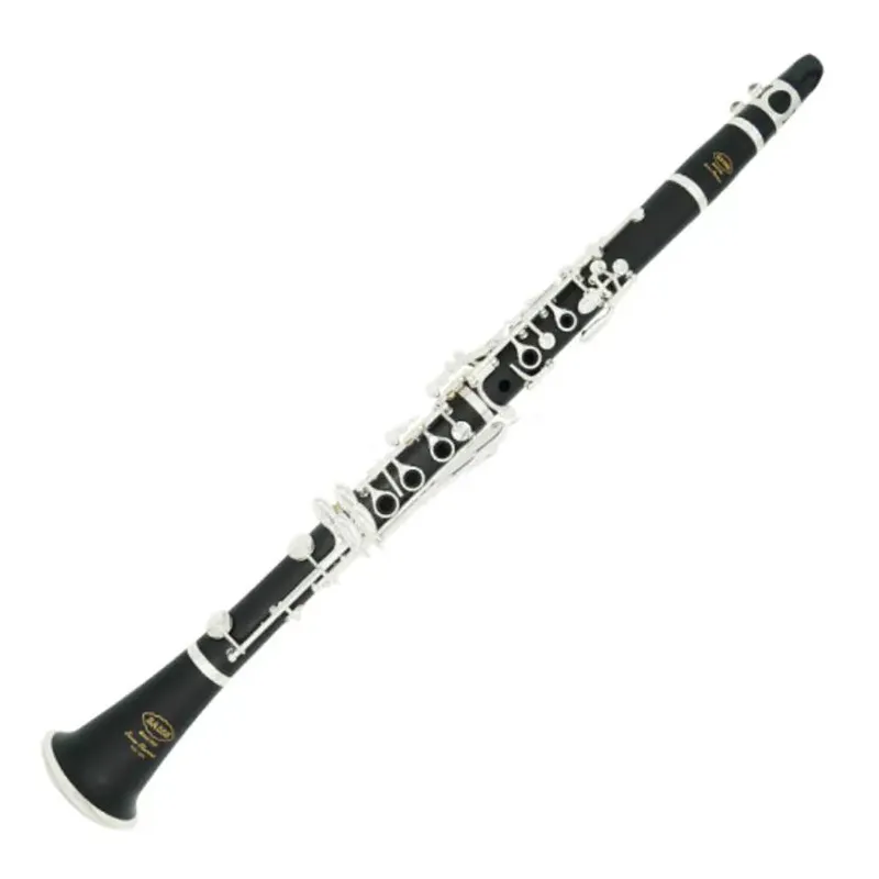 SADSN SCL-450 17 Keys BB Tune Clarinet Bakelite Body Silver Key B Flat Clarinet Professional Musical Instrument med Case