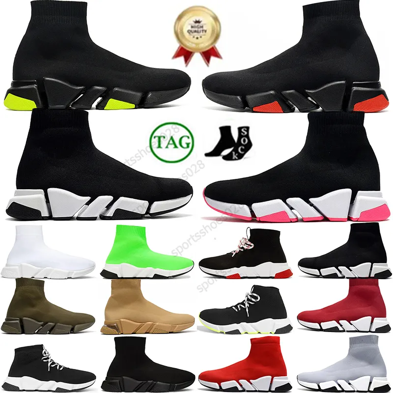 패션 양말 신발 디자이너 스피드 트레이너 1.0 2.0 러너 남성 여성 테니스 플랫폼 부스트 파리 운동화 DHGATE 로퍼 크기 EUR36-45