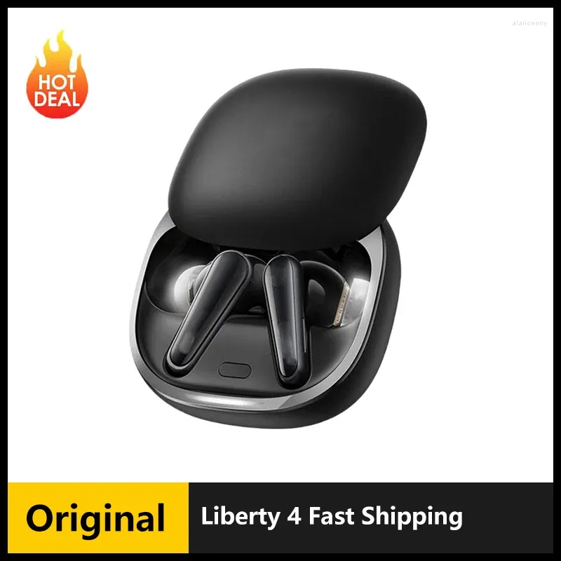 Original Liberty 4 TWS True Wireless Earuds med ACAA 3.0 LDAC Hi-Res Noise Refiling Heart Sensor Fast Ship