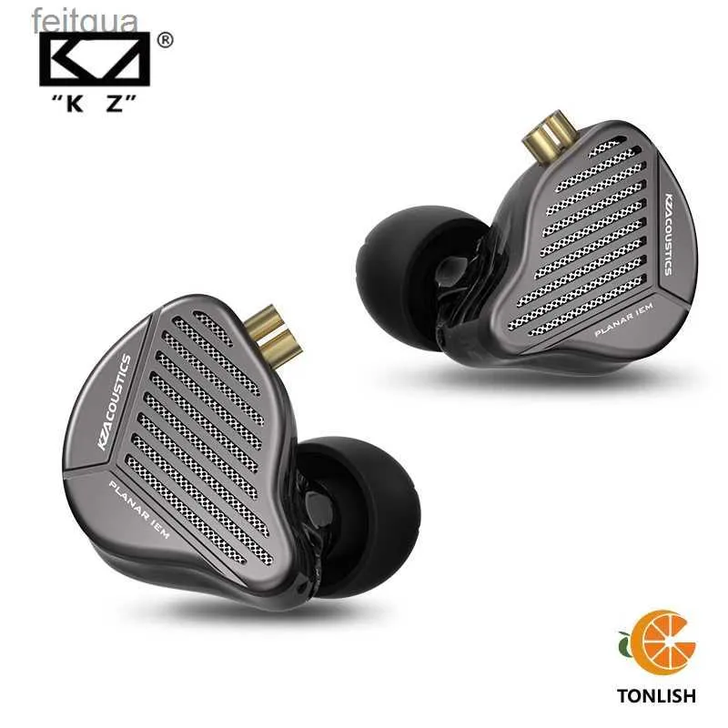 Auricolari per telefoni cellulari KZ PR1 HiFi Planar Driver Inear Auricolari cablati Cuffie musicali HiFi Bass Monitor Auricolari Cuffie sportive YQ240202