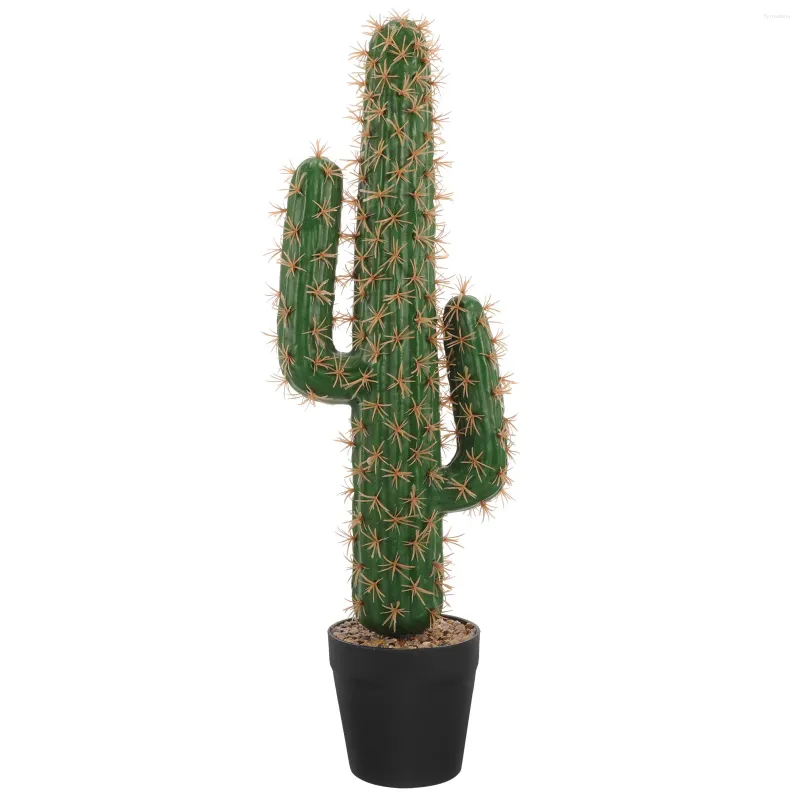 Decoratieve bloemen Grote nepbloem Cactus Planta Faux Cactussen Planten Decoratie Plastic Simulatie