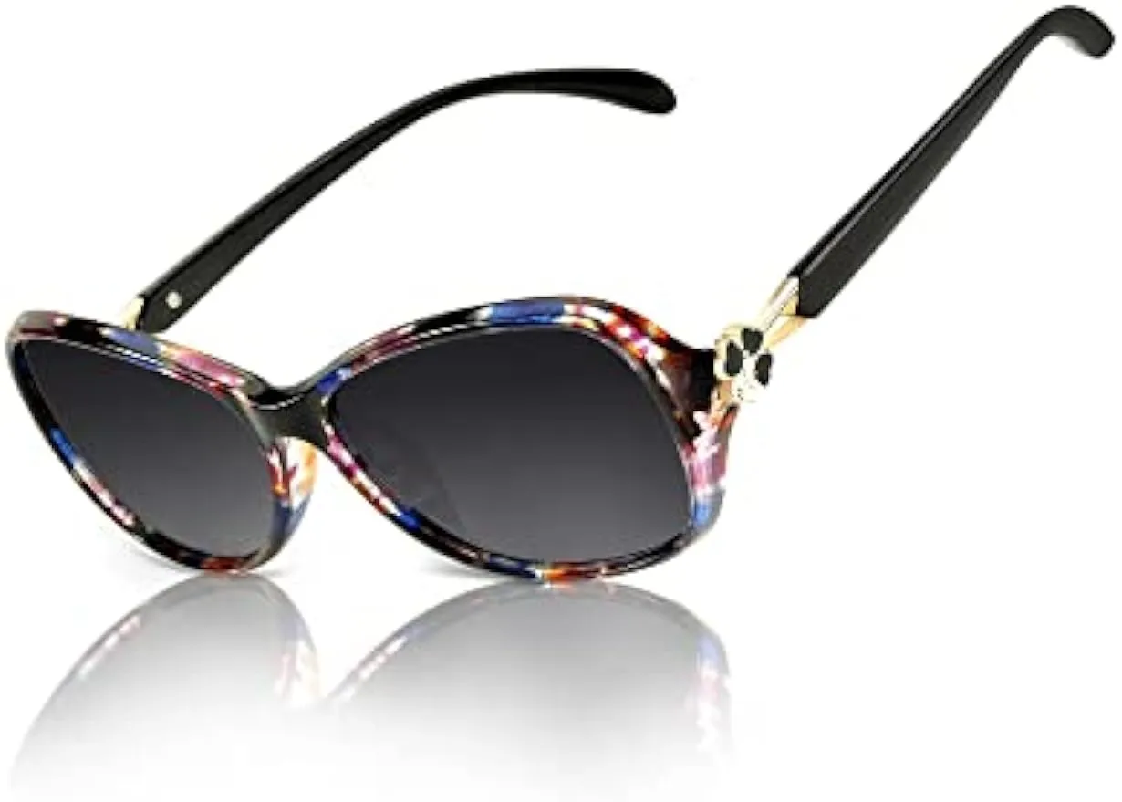 Vintage Oval Polarized Sunglasses for Women - Stylish 