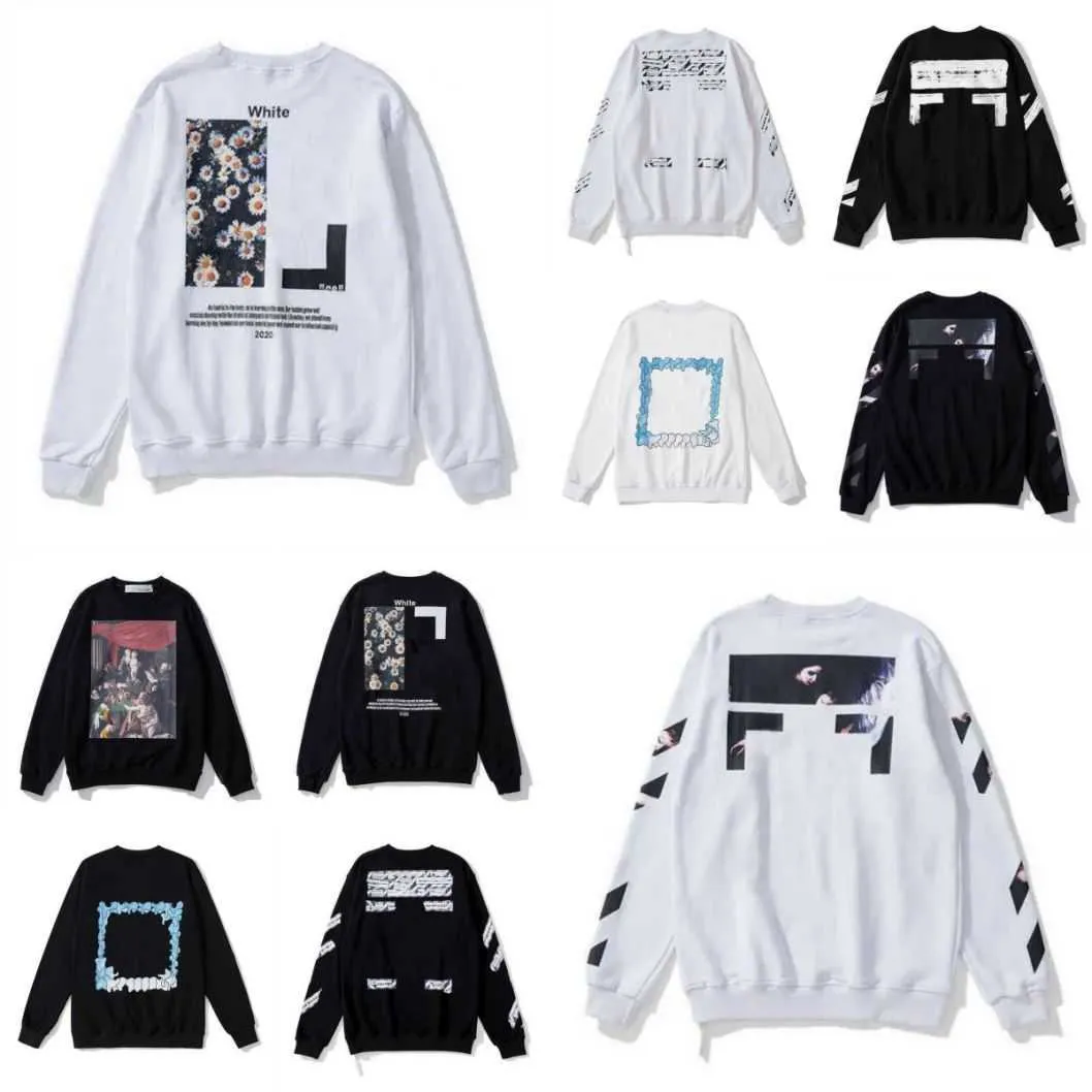 Mens Off White Hoody Hoodie Hip Hop Streetwear Homem Mulheres Designers Com Capuz Skates Hoodys Street Pulôver Moletom Roupas Offs Oversized Offend DY