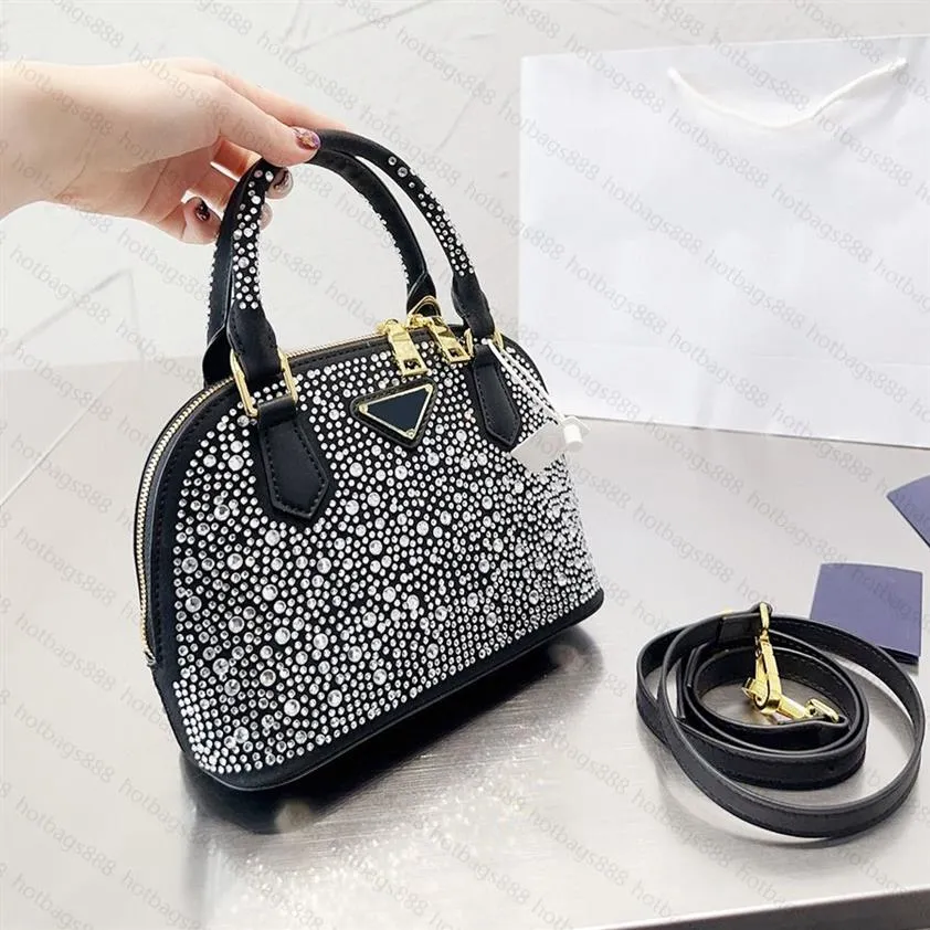 Torby designerskie najlepsza wysokiej jakości torba skorupowa Kobiety skórzane torebki Diamentowe torby na ramię designerskie torebki torebki crossbody