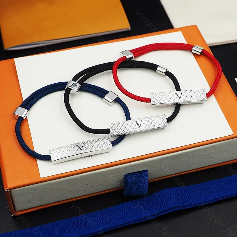 Designer tecido pulseira para mulheres campeões charme moda prata flores placa de identificação pulseiras amor jóias mulheres pulseiras na moda clássico ao ar livre presentes -3