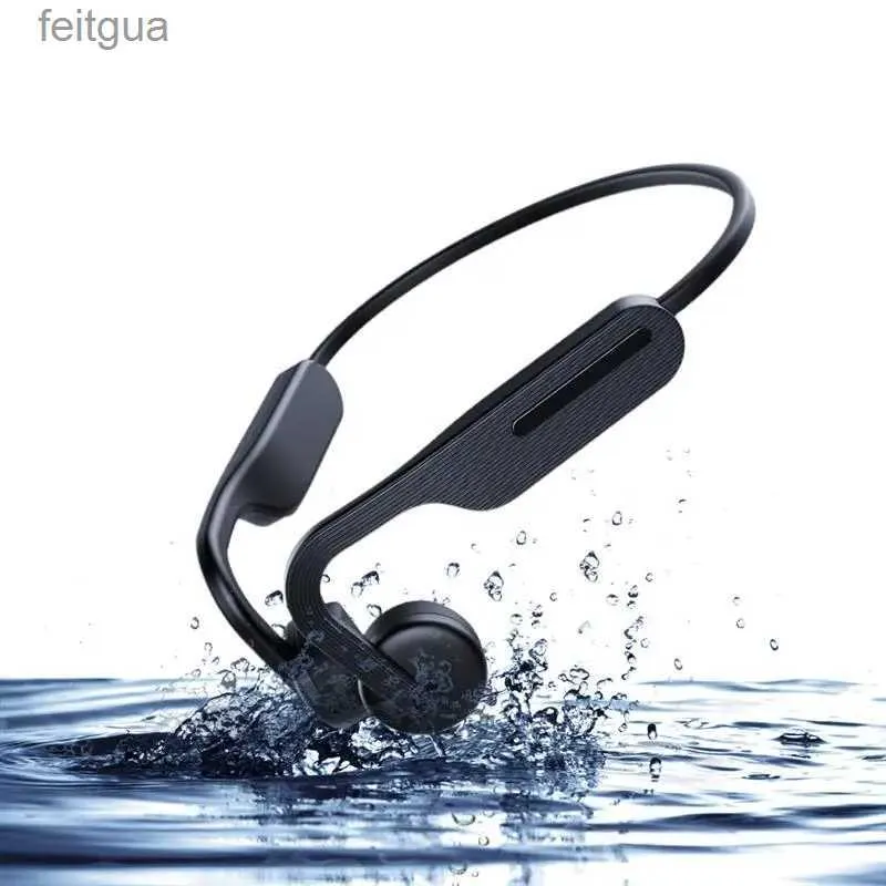Mobiltelefonörlurar Benledning Kör hörlurar Bluetooth Trådlös hörlurar IPX5 Vattentät x14 -headset TWS med Mic Ear Hook Sports Earpiece YQ240202