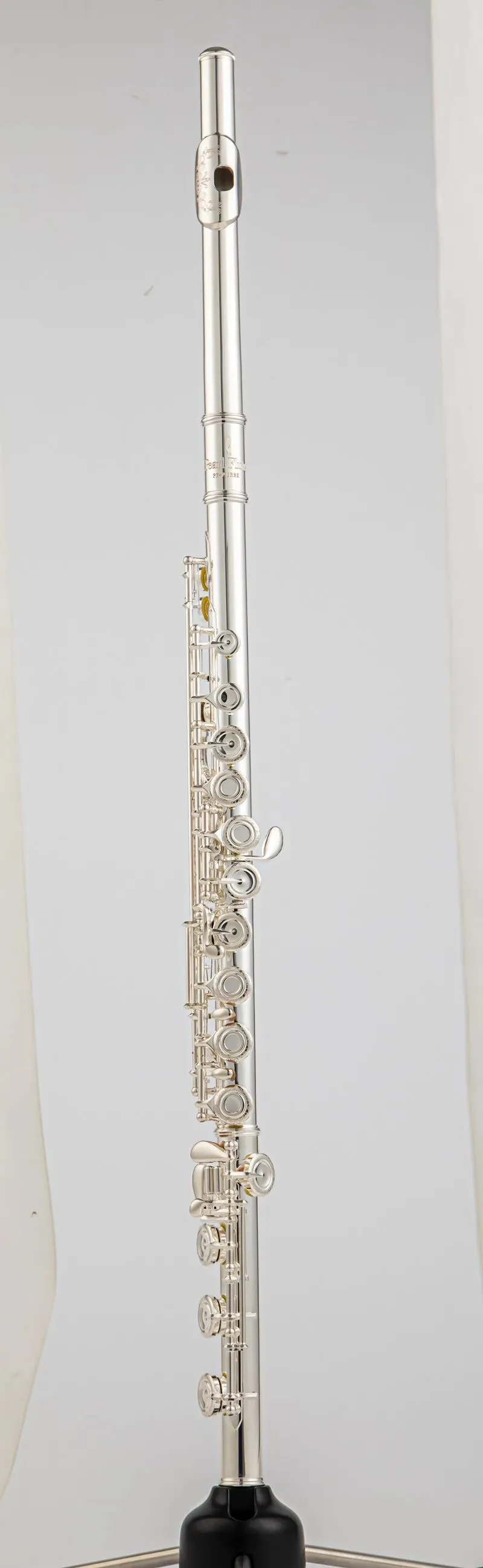 Pearl Quantz 795 C Tune Flute Cupronickel Tube permukaan berlapis perak 17 klawisze Otwórz otwór Flute Dengan E Keys Alat Musik