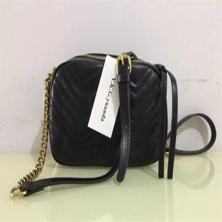 2020 fashion pu black Marmont bag Handbags good quality Famous Designer Handbags women small circle bags Leather Shoulder Bags308s