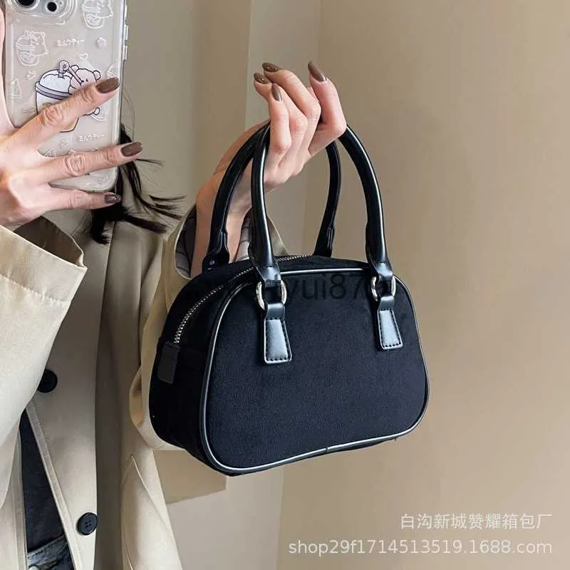 Сумки на ремне Высококачественная замшевая женская сумка 2023, новая модная и модная сумка через плечо на одно плечоH2422