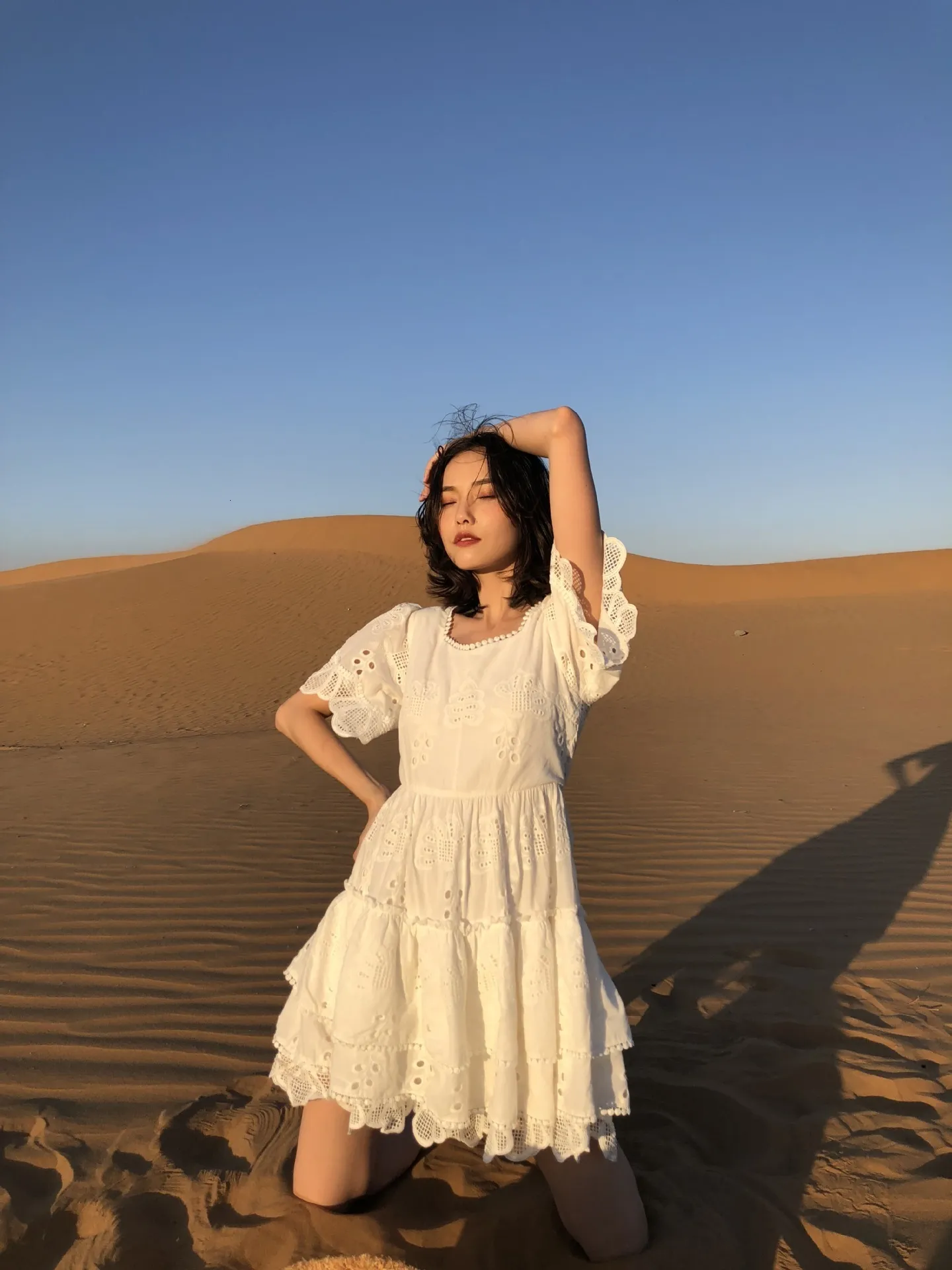 INSPIRED Embroidered Lace Party Dress Tiered Ruffled... From Dou04, $44.92 | DHgate.Com INSPIRED Embroidered Lace Party Dress Tiered Ruffled... From Dou04, $44.92 | DHgate.Com