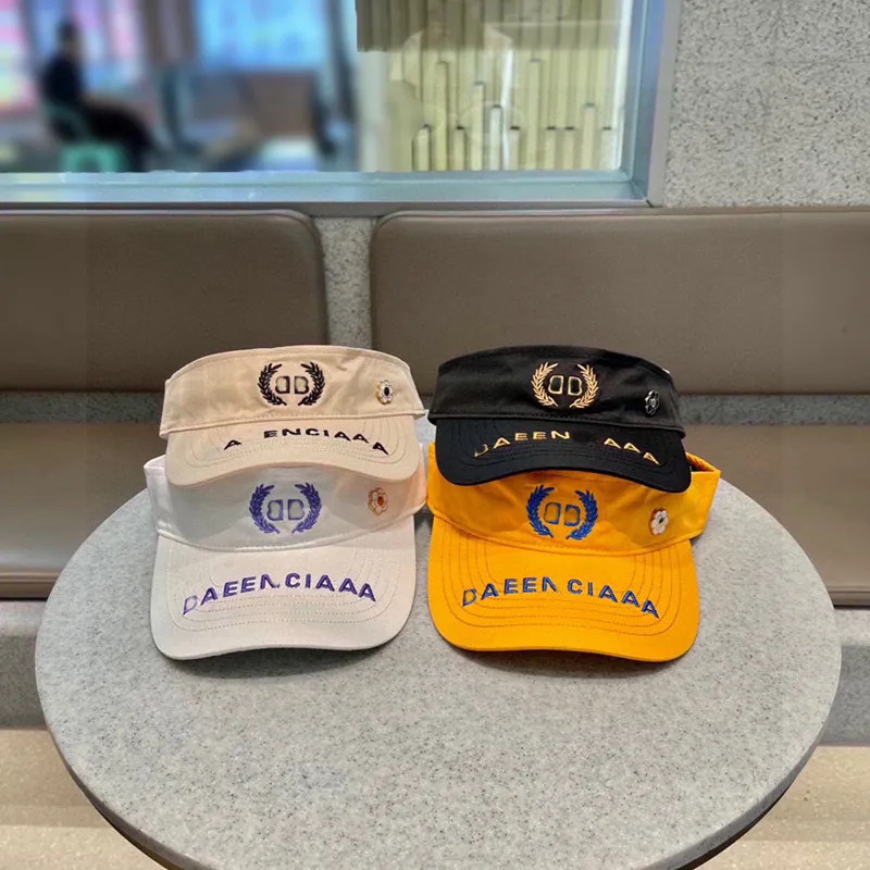 Summer Golf Top Air Caps Luxury Mens Womens Visor Hat Casquette