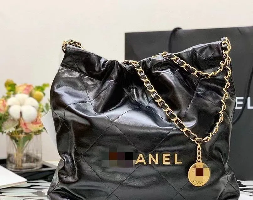 Luxurys tasarımcı çantaları çift harfli tote çöp çantası lüks tasarımcı cüzdanlar kanal zinciri louiseities kadınlar viutonities çanta kılıfları deri crossbody 7a