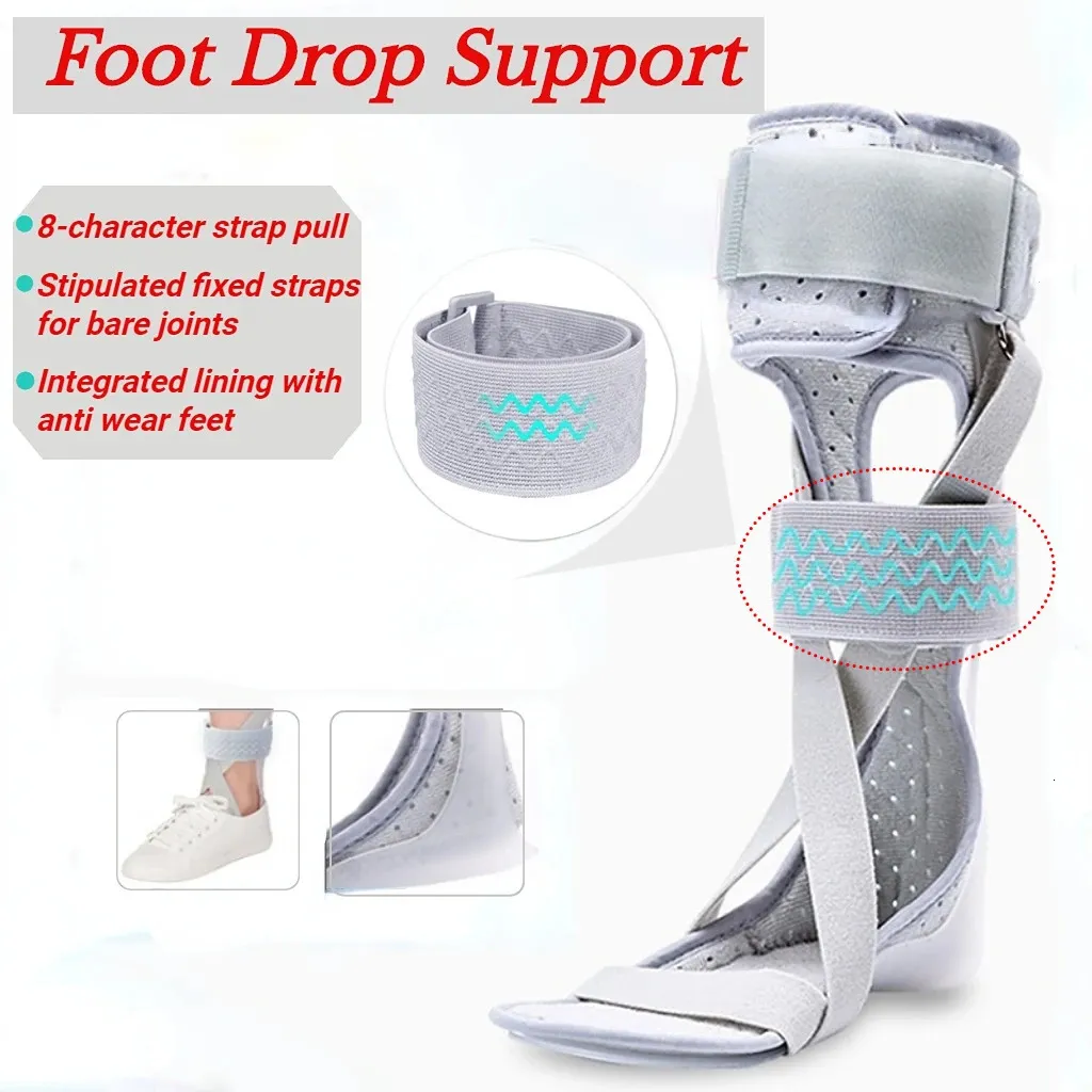 Correction of Stroke Hemiplegia and Ankle Joint Fixation with Foot Drop Orthosis Device for Inversion and Valgus Correction Shoe 240122