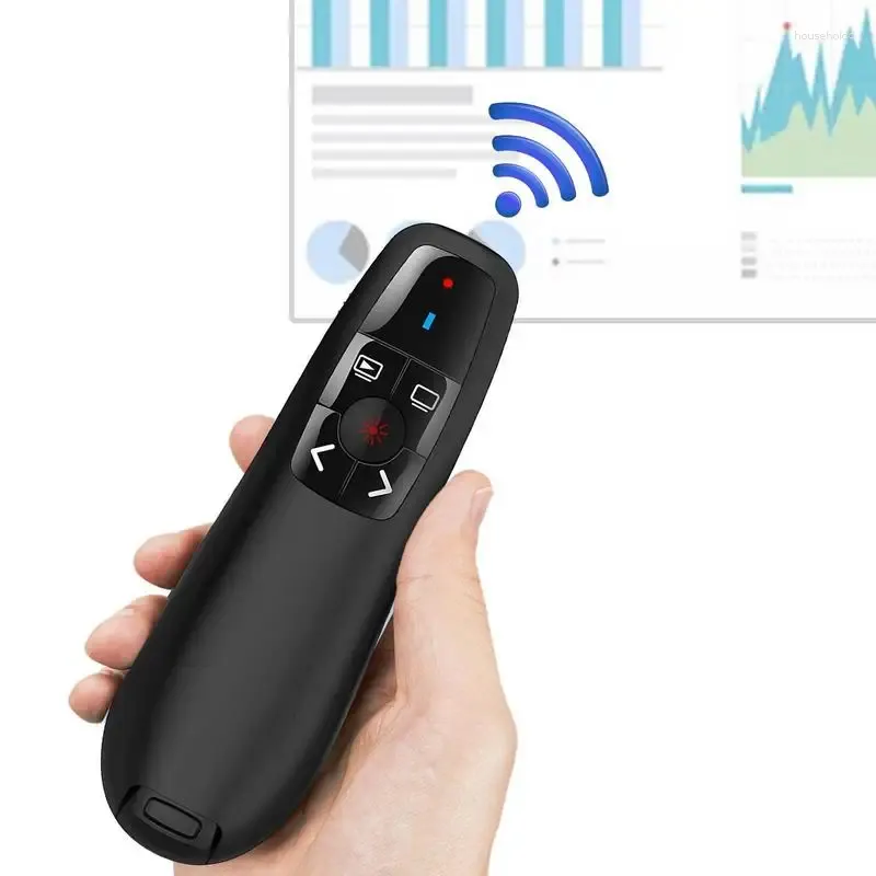 Fernbedienungs-Controler 2.4GHz Wireless PowerPoint Stift-Präsentation Clicker USB-Steuerelement F-LIP-Präsentator Zeiger PPT Dia Advancer