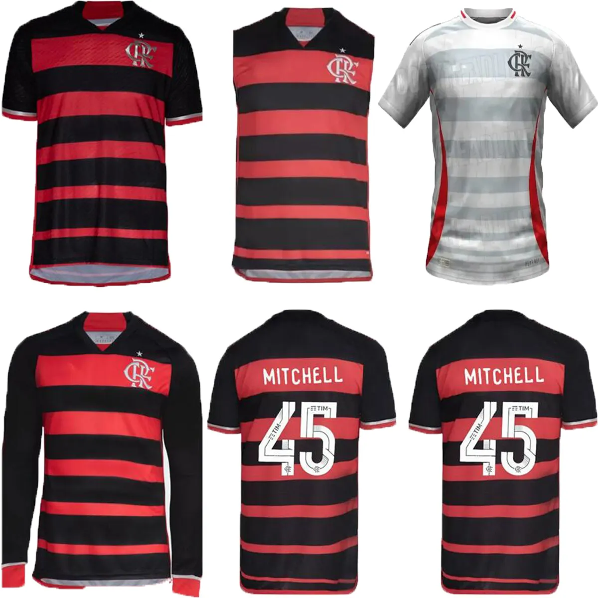 24/25 maillots de football Flamengo à domicile 2024 2025 maillots de football hommes ensembles kit femmes camisa de futebol manches longues PEDRO DIEGO GERSON GABI LORRAN PULGAR maillot de football