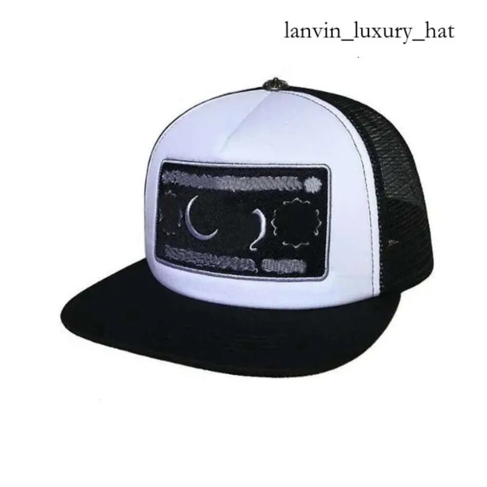 Chromees Hearts Tendance De La Mode Baseball Fleur 23ss Ch Cross Hearts Hommes Snapbacks Bleu Chapeaux Haute Hommes Noir Qualité Casquette Off Blanc Designer Marque Casquettes Chrome 537