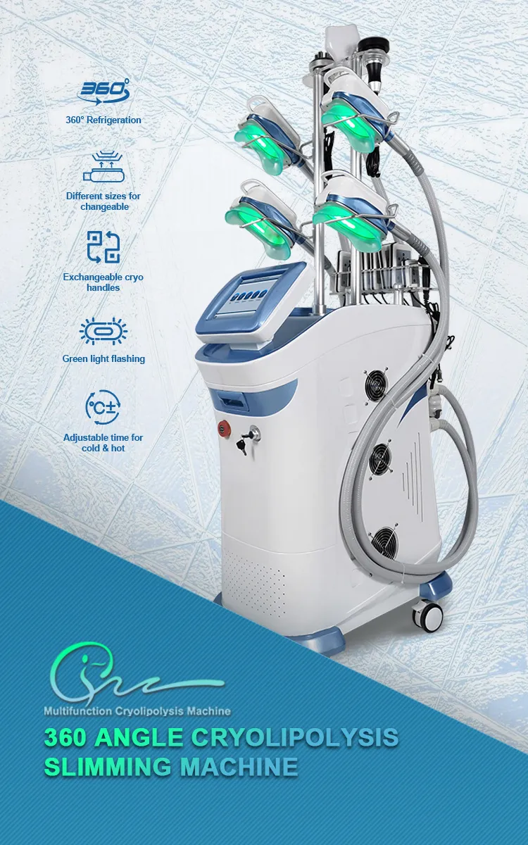 RF Professional RF Slimming Cryo Machine 360 ​​Freedzing Equipment on Sale Body Slimming