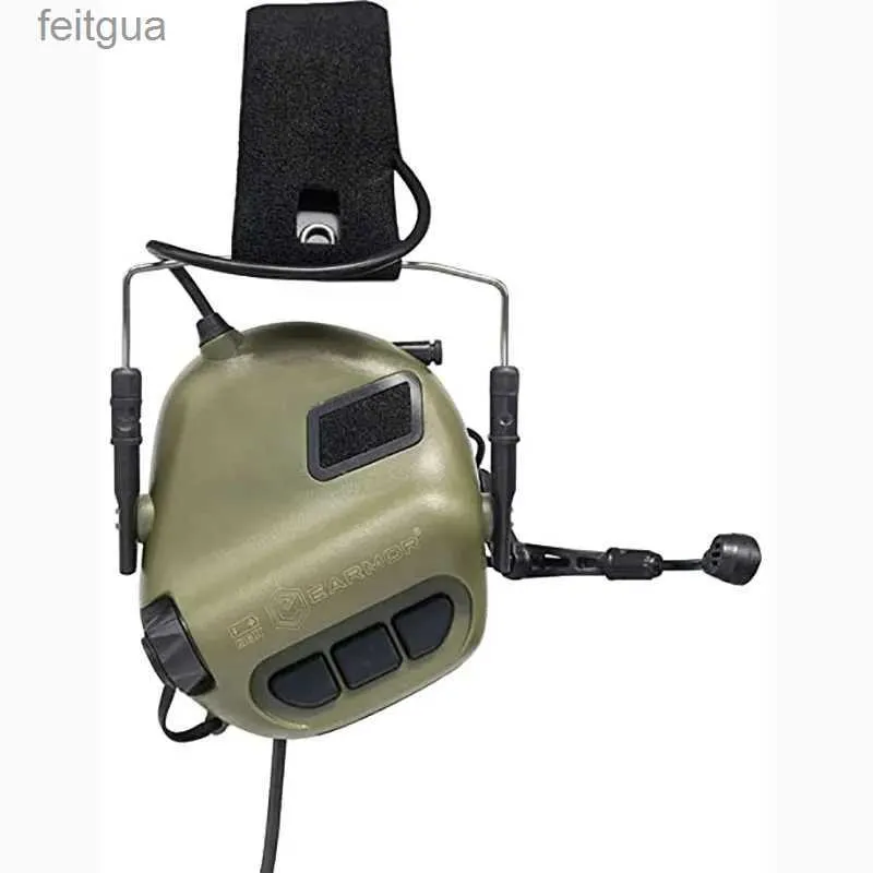 Auricolari per telefoni cellulari EARMOR M32 MOD3 Cuffie tattiche Cuffie antirumore Aviazione militare Comunicazione Auricolari da tiro YQ240202