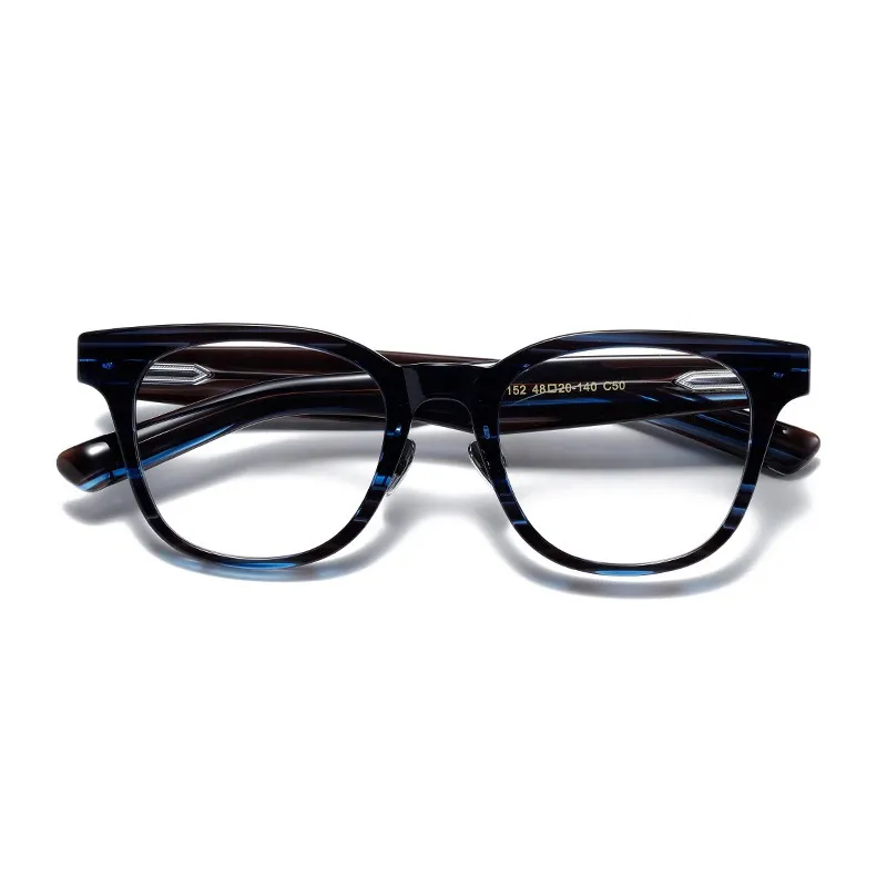 Lunettes optiques pour hommes femmes rétro designer NP-152 mode branches élastiques lunettes cadre élasticité détaillée style plaque de lentille anti-lumière bleue avec boîte