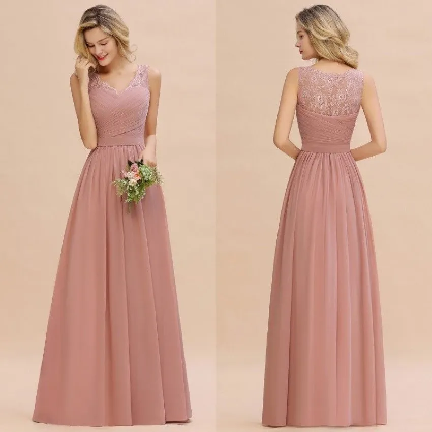 Nouvelle arrivée rose robes De demoiselle d'honneur 2020 Spaghetti sangle couleur bonbon robe sirène robe De soirée De mariage robes De Fiesta cps1365245J