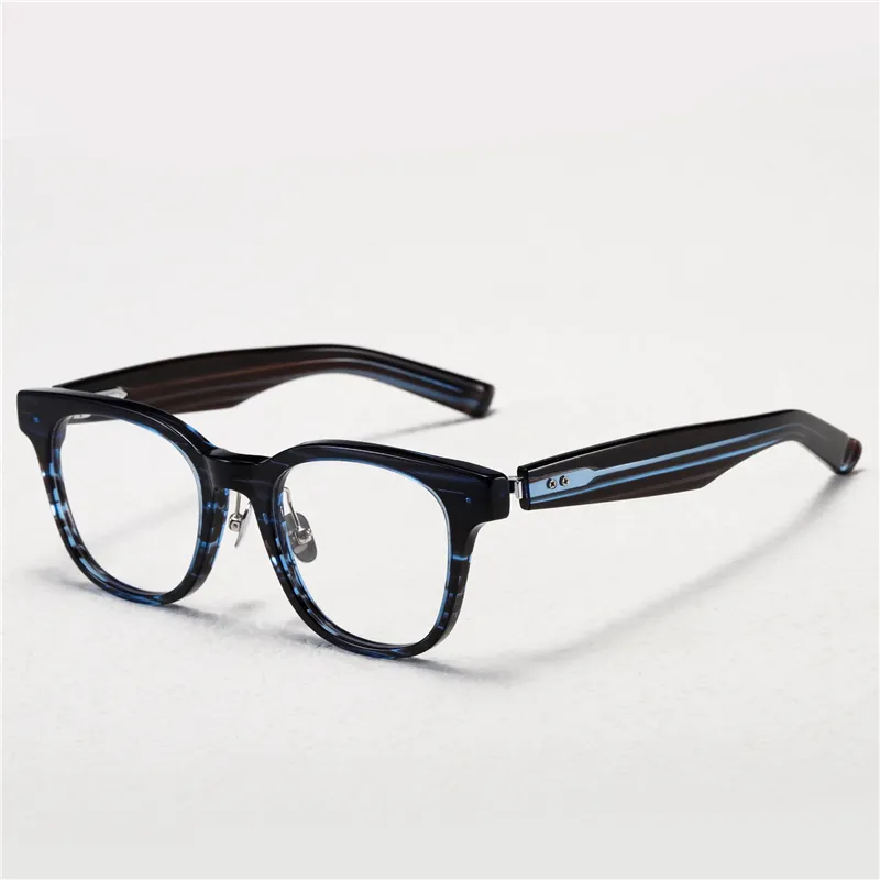 Optische Brillen für Männer und Frauen, Retro-Designer, NP-152, modische elastische Bügel, Brillengestell, detaillierter Elastizitätsstil, Anti-Blaulicht-Linsenplatte mit Box