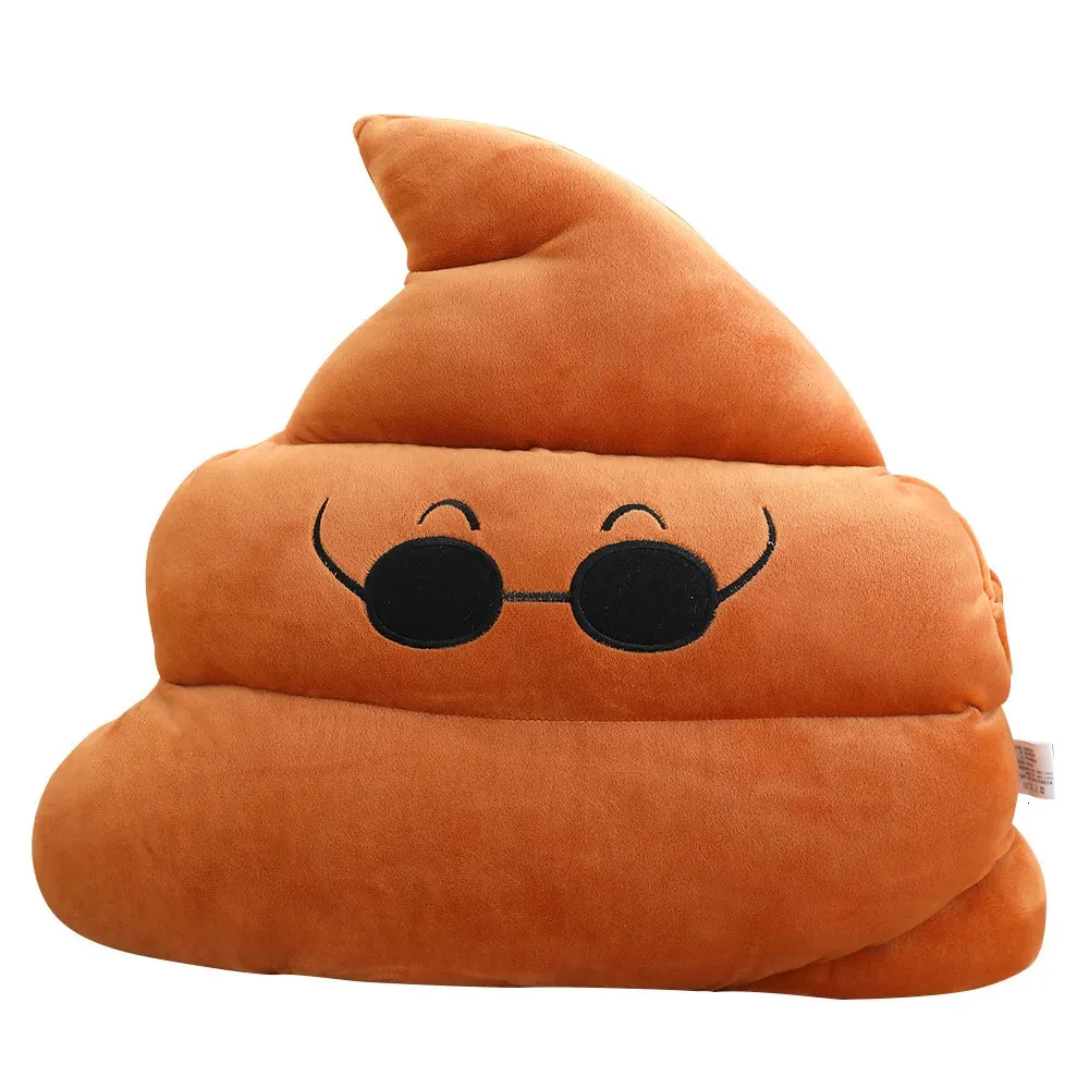 Peluche Emoji Cacca Simpatica 21 Cm - Cuscino Morbido E Divertente, Idea Regalo Originale - Foto 2