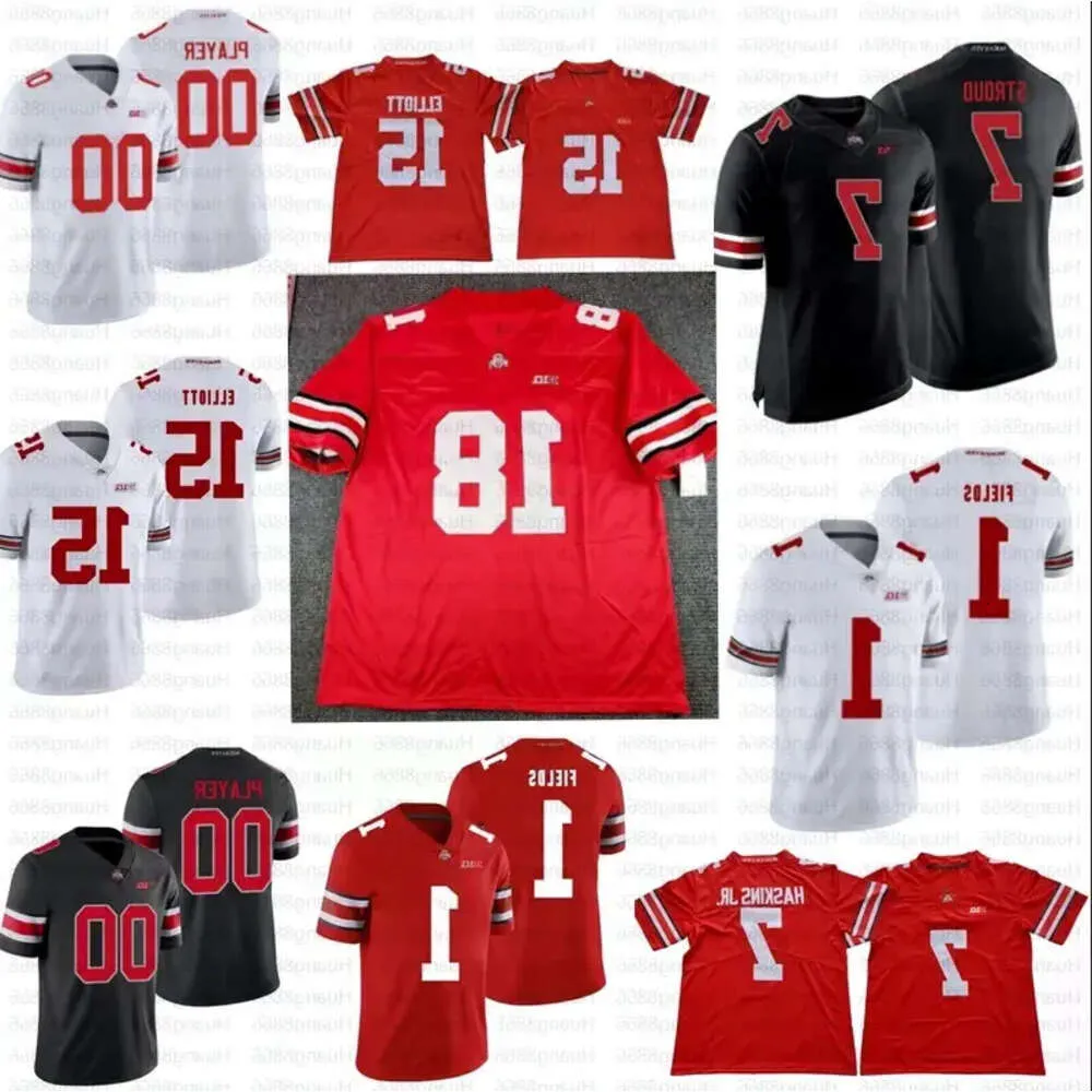 OSU 2024 Ohio State Buckeyes Football Jersey College Marvin Harrison Jr. Sonny Styles Emeka Egbuka J.T. Tuimoloau Sawyer Henderson George High