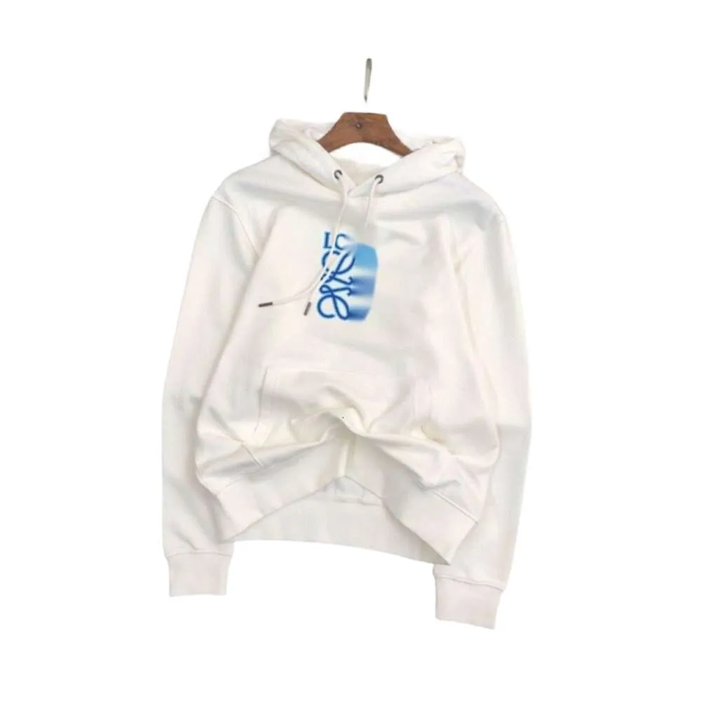 【関税&送料込】Loewe Hoodie Loewe - Logo-Embroidered Cotton-Jersey Hoodie - Black Loewe