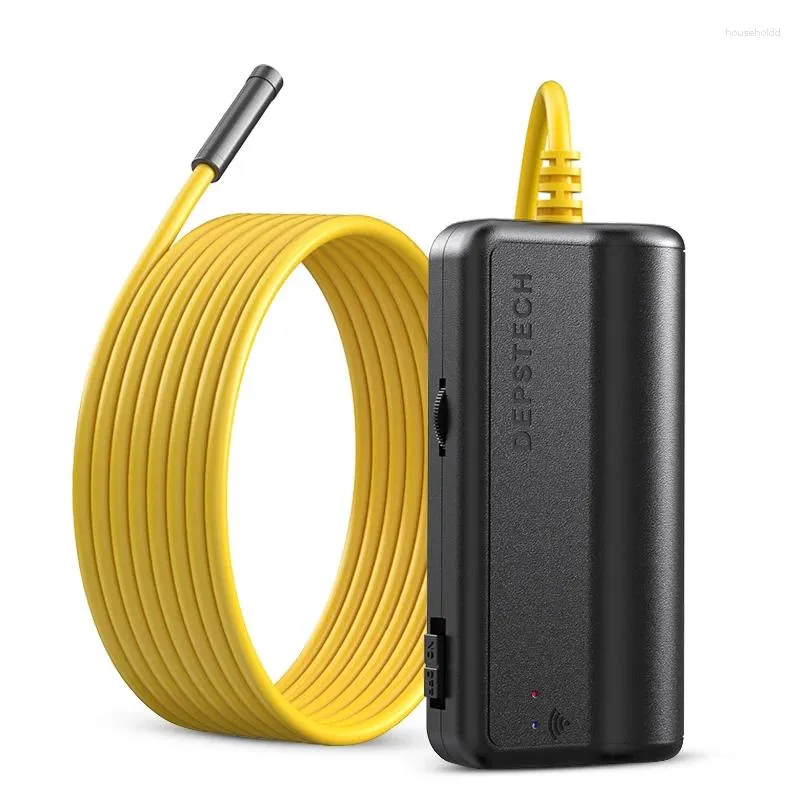 Endoscope Camera 5MP Snake Inspection Industrial WiFi Borescope For IOS & Android Phone Tablet