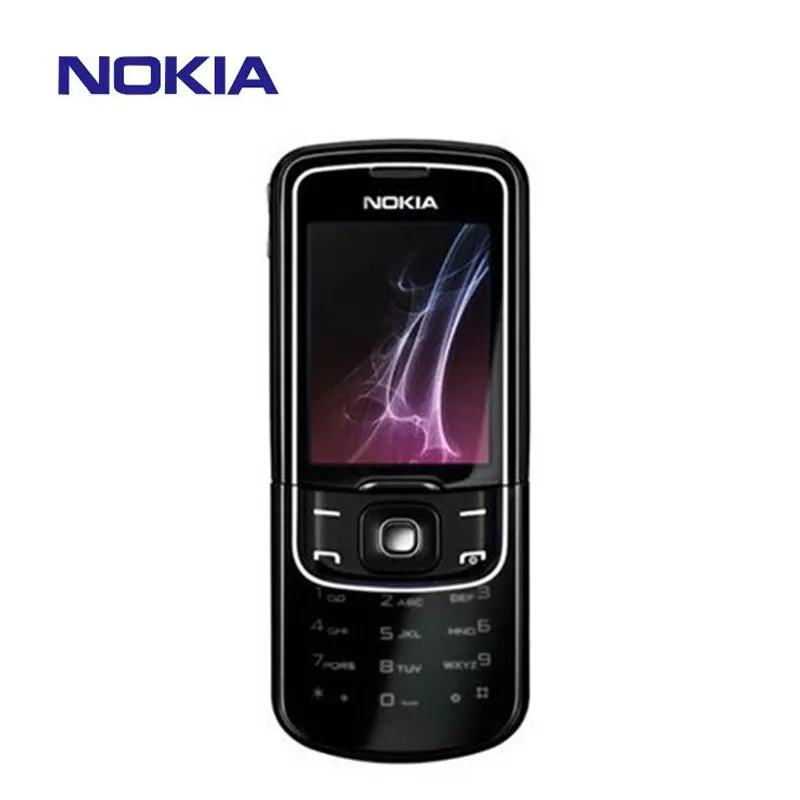 Oryginalne odnowione telefony komórkowe Nokia 8600 2G GSM odblokowany aparat telefoniczny dla studenta starego mężczyzny