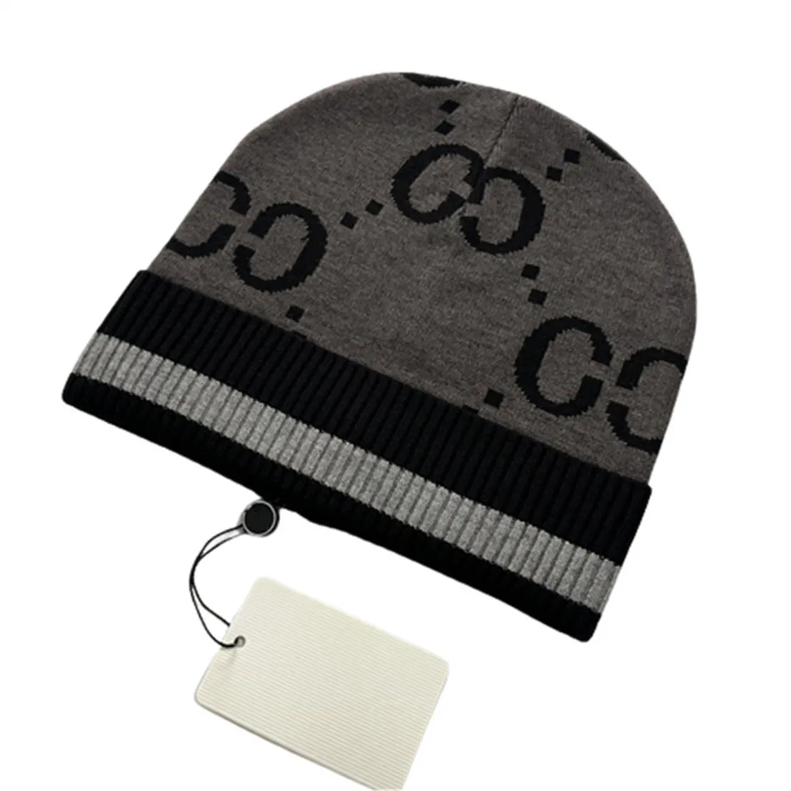 디자이너 비니 겨울 모자 남성 모자 트렌디 한 따뜻한 모자 겨울 새로운 니트 양모 모자 럭셔리 니트 모자 W-8