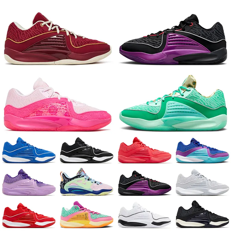 KD 16 15 Basketball Shoes NRG NY VS NY Wanda Aunt Pearl Ember Glow Ready Play University Red What The KD16 kd15 Sneakers Wolf Grey Trainers