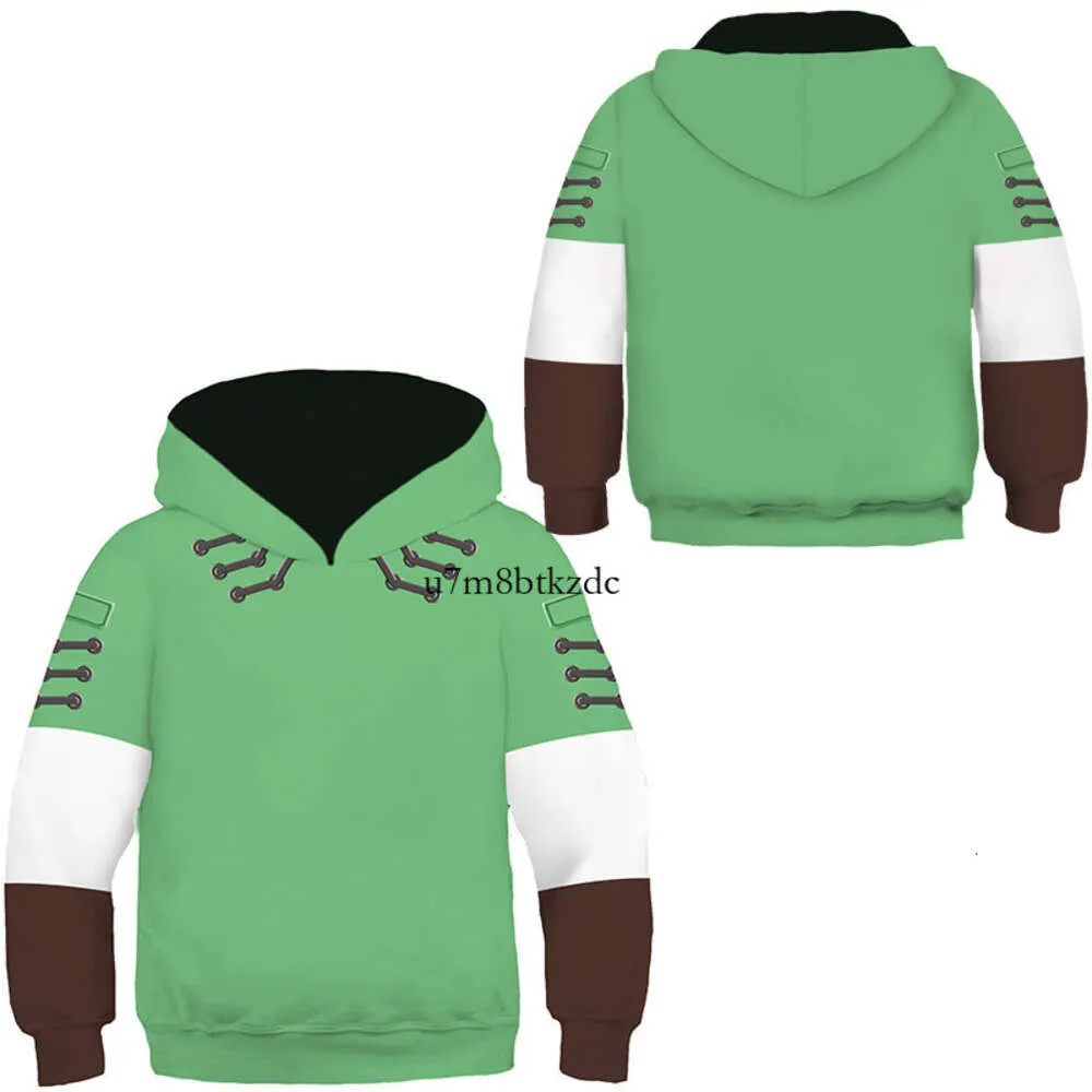 Legend Of Zelda Fashion Hoodie Link Hoodie Set Autumn And Winter Long Sleeved Hoodie Cosplay Costume 86