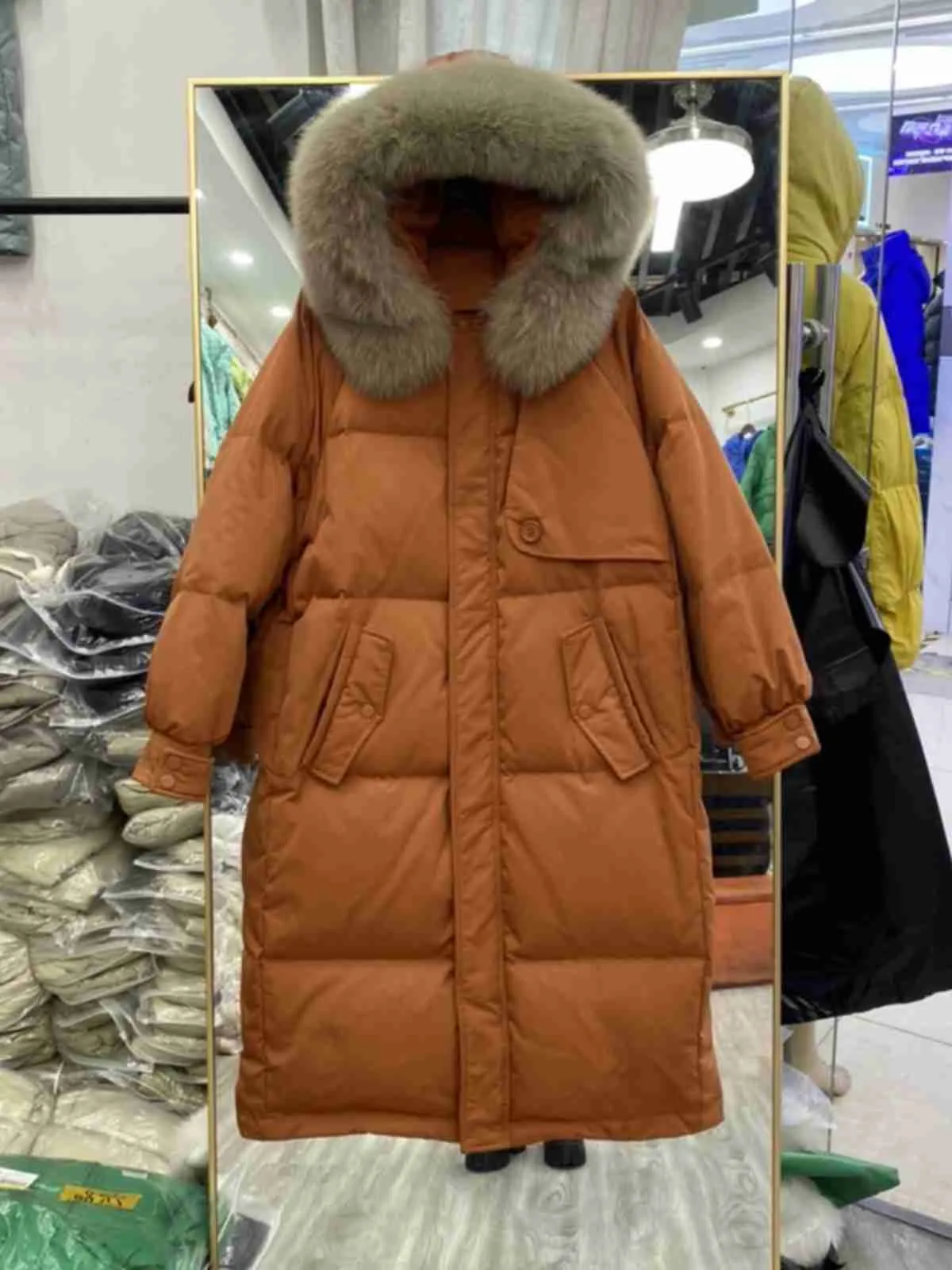 Roupas de inverno Casacos grossos com enchimento para baixo Vestuário Clássico versátil moda rash jaqueta jaqueta de beisebol esportiva top de alta qualidade