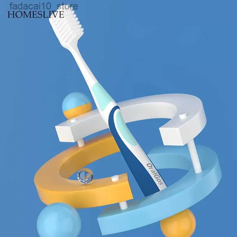 Brosse à dents HOMESLIVE 9 pièces brosse à dents accessoires de santé de beauté dentaire pour Instrument de blanchiment des dents grattoir à langue produits de livraison gratuite Q240202