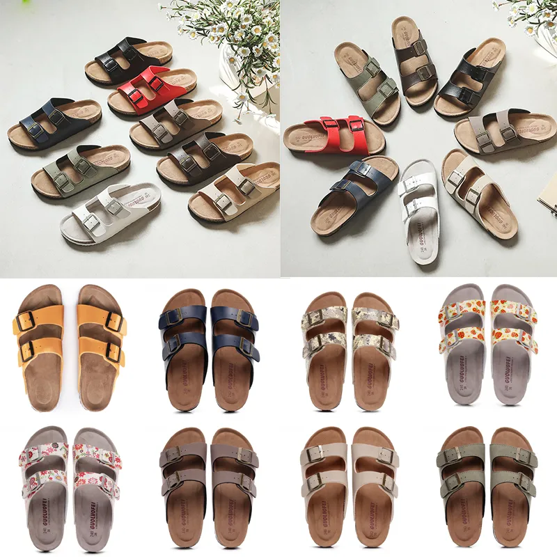 Designer slippers klassieke platte slippers lederen bad strand tweede oom sandalen glijbanen zandschoenen vrouw slipper luxe zomer dame