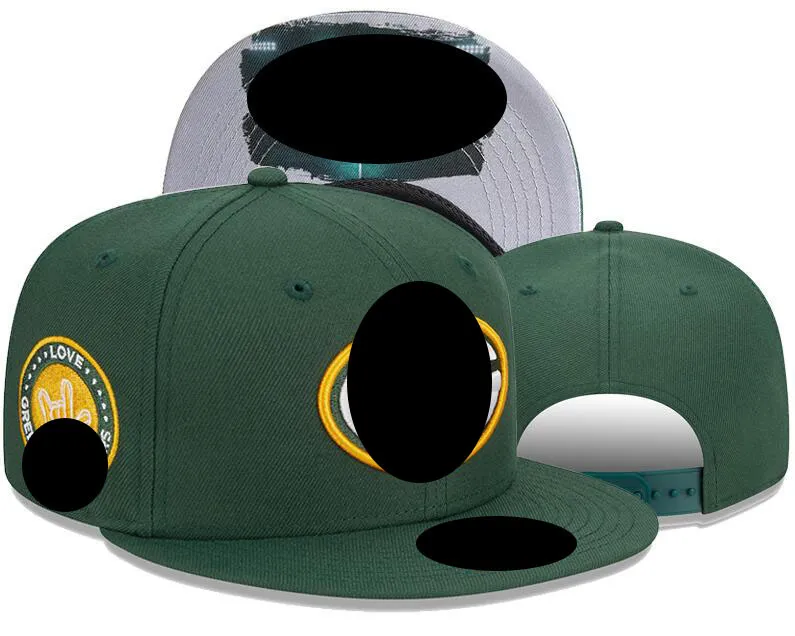 Green Bay Baseball Cap 23/24 Unisex Fashion Cotton Snapback