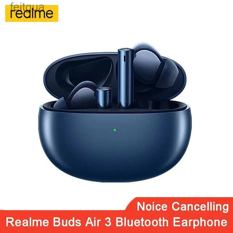 Oortelefoon voor mobiele telefoons Realme Buds Air 3 Bluetooth-oortelefoon 42 dB Actieve ruisonderdrukking 546 mAh Massiver-batterij Hoofdtelefoon IPX5 Waterbestendige hoofdtelefoon YQ240202