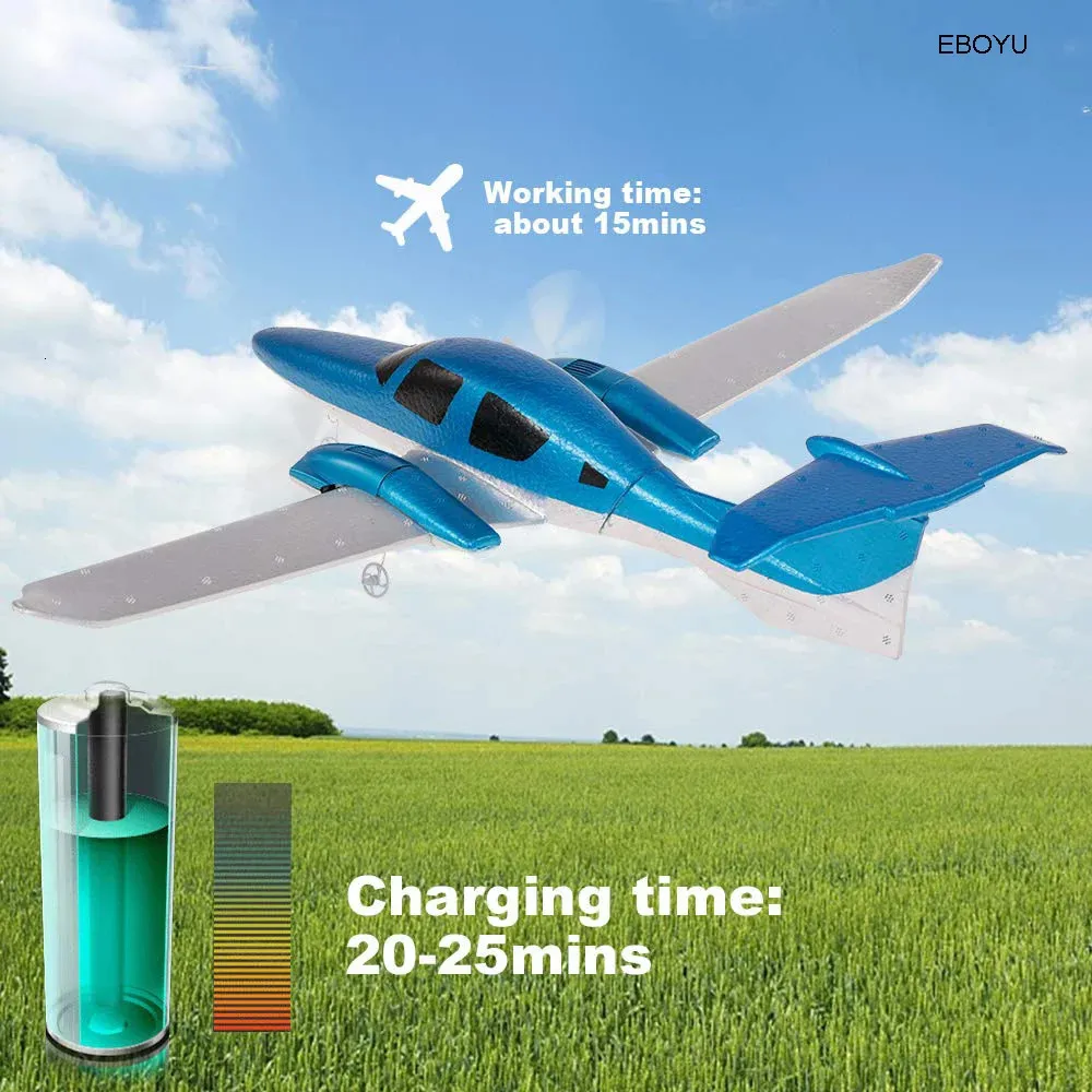 GD006 RC Airplane For Kids 24G 2CH Remote Control Diamond Aircraft 550mm Wingspan Foam Hand Throwing Glider Drone DIY Kit Fun And Educational 2024 Model From Zzzzasd 39.63 DHgate.Com