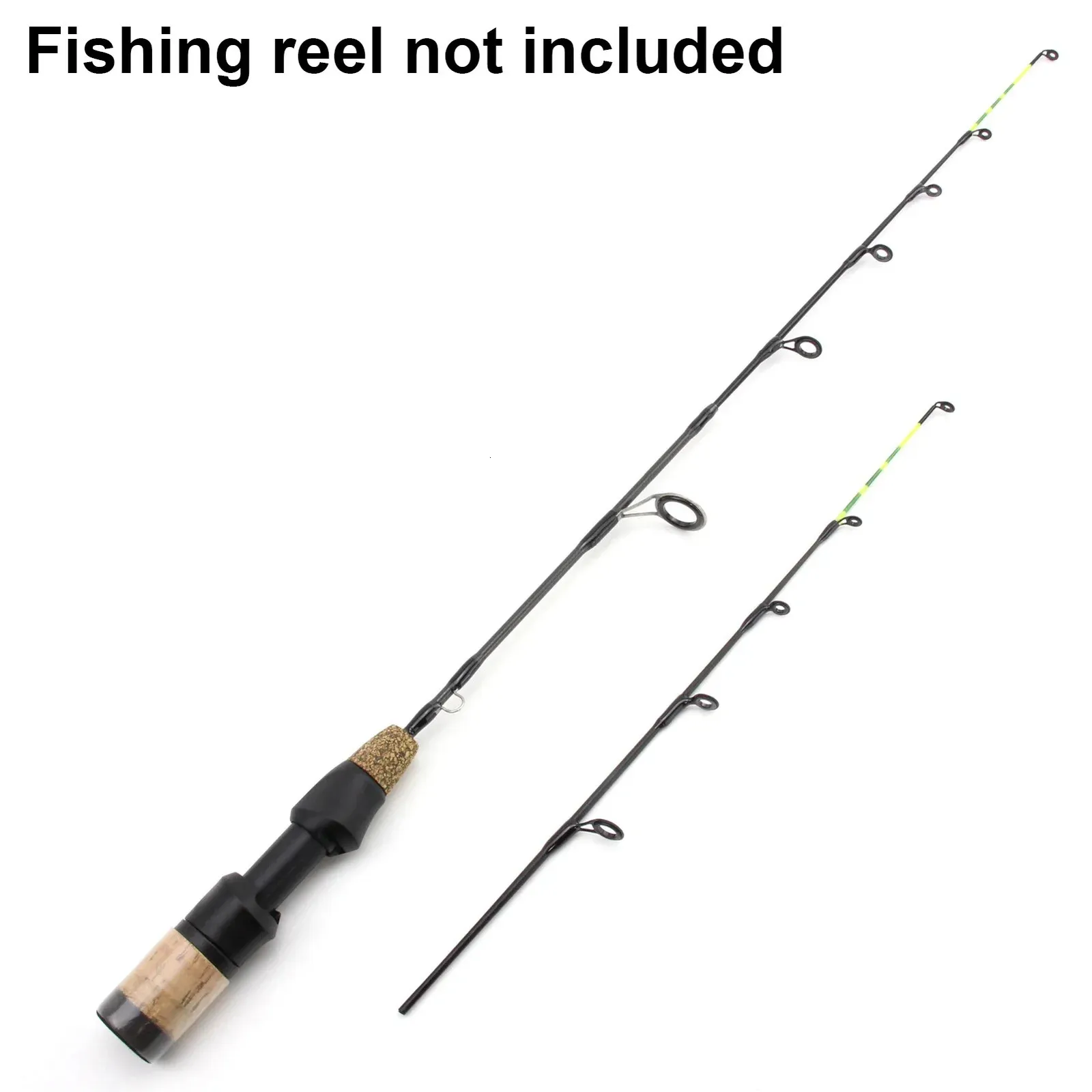 Ice Fishing Rod Short Pole: Winter Outdoor Portable Short Shrimp