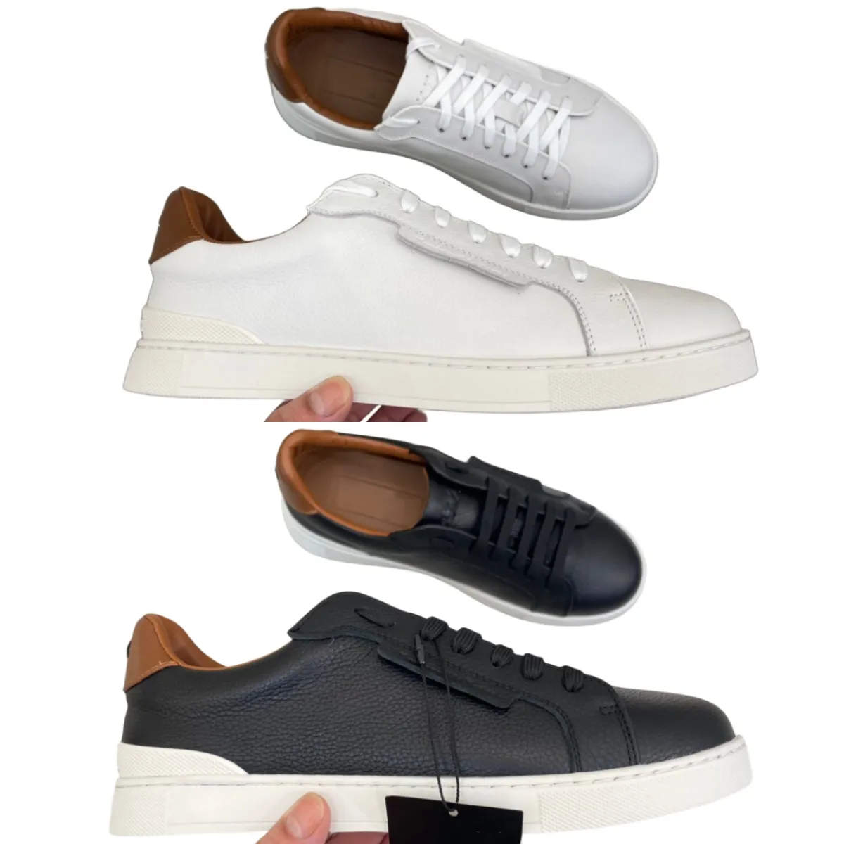 Man Dress shoes mens lace-up Business casual shoes Social Wedding Party Quality leather lightweight chunky sneakers Formal trainers with box size 38-46