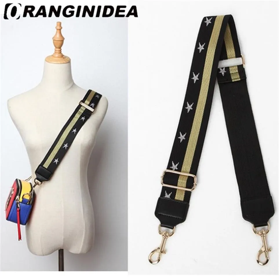Strap U Shoulder Strap for Bags Canvas Weave Wide Strap Bag Fashion Handbag Crossbody Bag Straps Replacement Belt Accessories CJ19232i