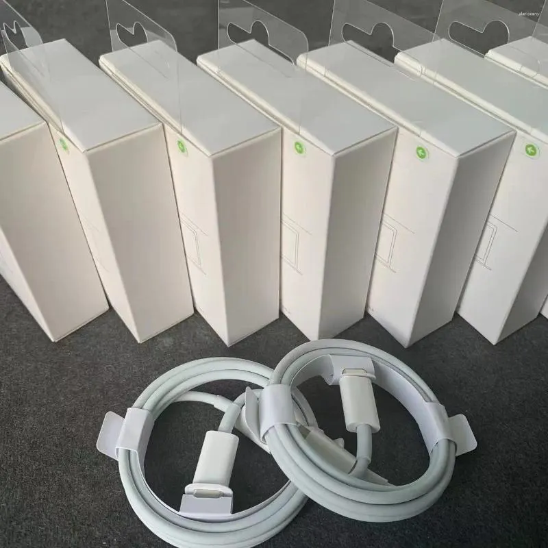 100pcs/lot 20W PD الشحن السريع 1M كابل USB C Charger لـ iPhone 13Pro 12 11 Pro Max XS XR 8 7 6S مع صندوق البيع بالتجزئة