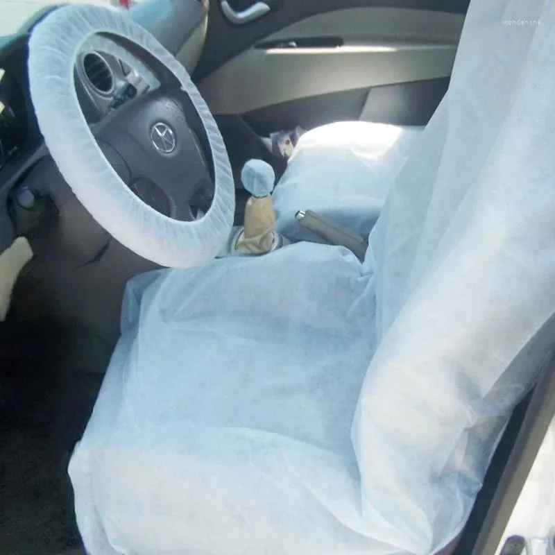 Car Seat Covers Repair And Maintenance Of Non-woven Cover 4S Disposable Cloth Steering Wheel Wave Stick Gear